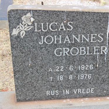 GROBLER Lucas Johannes 1926-1976
