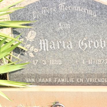 GROVÉ Maria 1889-1977