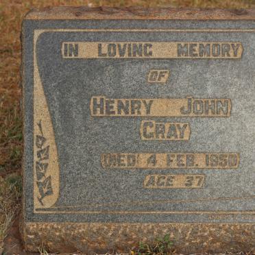 GRAY Henry John -1950