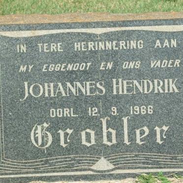 GROBLER Johannes Hendrik -1966