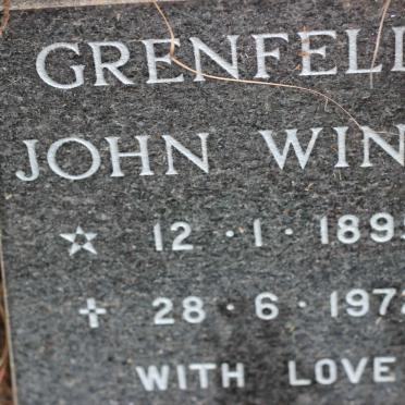 GRENFELL John Winn 1895-1972