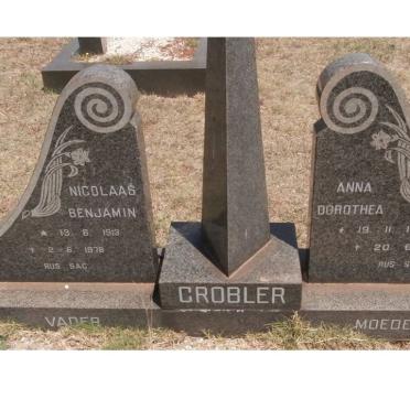 GROBLER Nicolaas Benjamin 1913-1978 &amp; Anna Dorothea 1916-1992