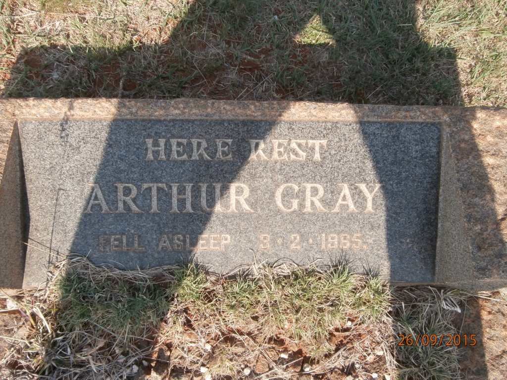 GRAY Arthur -1965