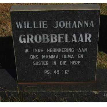 GROBBELAAR Willie Johanna