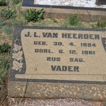 HEERDEN J.L., van 1884-1961