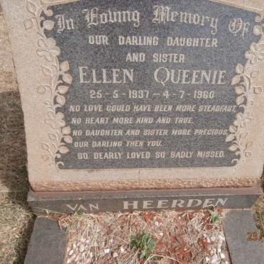HEERDEN Ellen Queenie, van 1937-1960