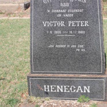 HENEGAN Victor Peter 1906-1963
