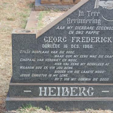 HEIBERG Georg Frederick -1960