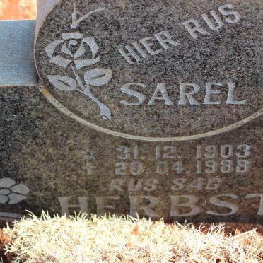 HERBST Sarel 1903-1988