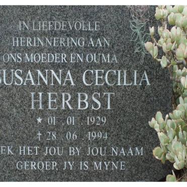 HERBST Susanna Cecilia 1929-1994
