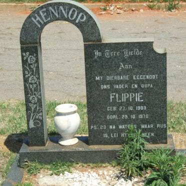 HENNOP Flippie 1909-1976