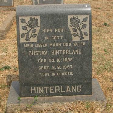 HINTERLANG Gustav 1886-1957