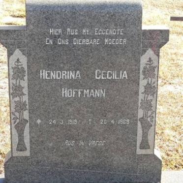 HOFFMANN Hendrina Cecilia 1919-1969