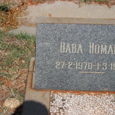 HOMANN Baba 1970-1970