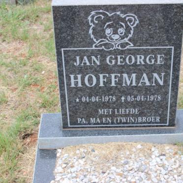 HOFFMAN Jan George 1978-1978