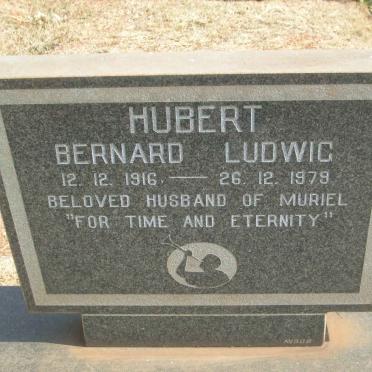 HUBERT Bernard Ludwig 1916-1979