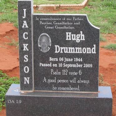 JACKSON Hugh Drummond 1944-2009