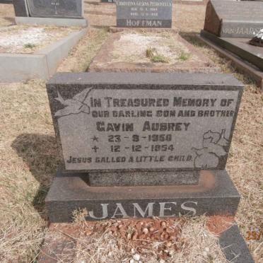 JAMES Gavin Aubrey 1950-1954