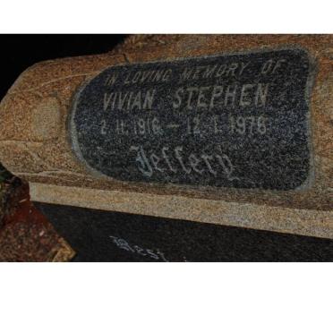 JEFFERY Vivian Stephen 1916-1978