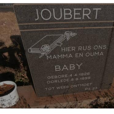 JOUBERT Baby 1926-1999