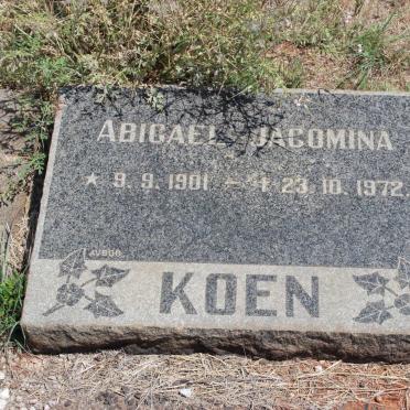KOEN Abigael Jacomina 1901-1972