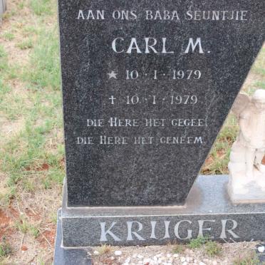 KRUGER Carl M. 1979-1979