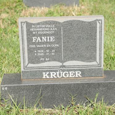 KRUGER Fanie 1928-2005