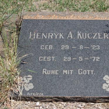 KUCZERA Henryk A. 1923-1972