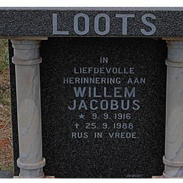 LOOTS Willem Jacobus 1916-1988