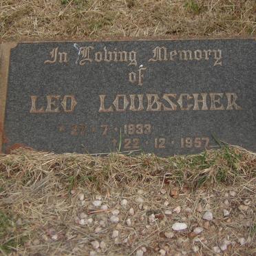 LOUBSCHER Leo 1933-1957