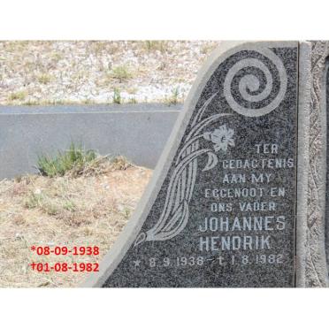 LOOTS Johannes Hendrik 1938-1982