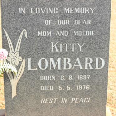 LOMBARD Kitty 1897-1976