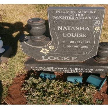 LOCKE Natasha Louise 1979-2001