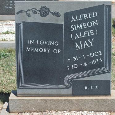 MAY Alfred Simeon 1902-1973
