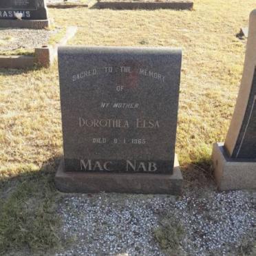 MAC NAB Dorothea Elsa -1965