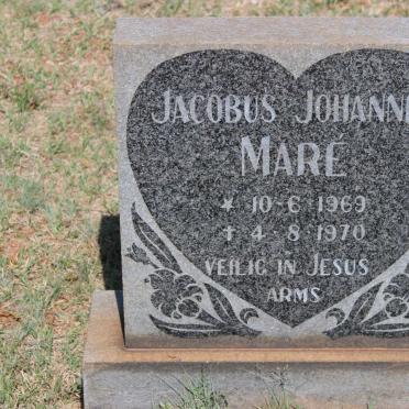 MARÉ Jacobus Johannes 1969-1970