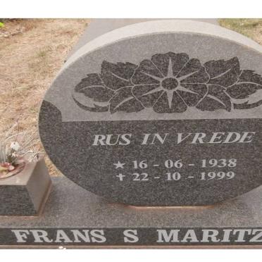 MARITZ Frans S. 1938-1999