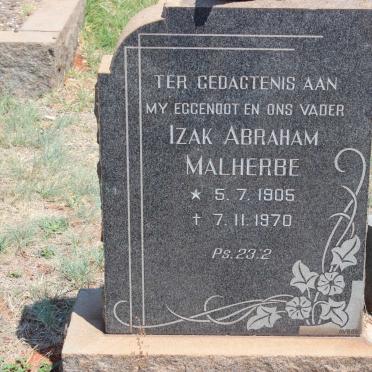 MALHERBE Izak Abraham 1905-1970