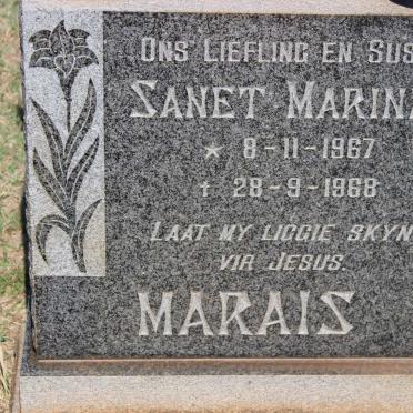 MARAIS Sanet Marinda 1967-1968