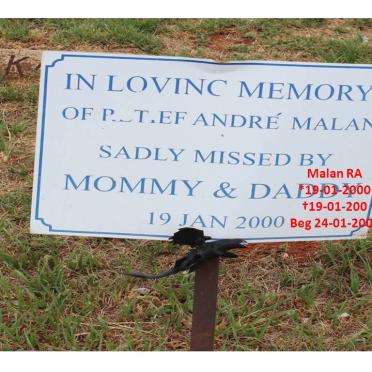 MALAN Retief André 2000-2000