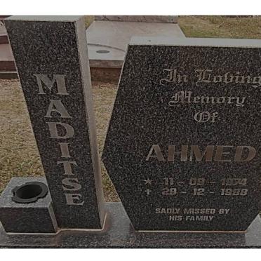 MADITSE Ahmed 1974-1988