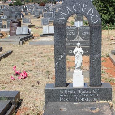 MACEDO Jose Rodrigues 1928-1977