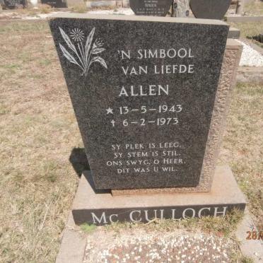 Mc CULLOCH Allen 1943-1973
