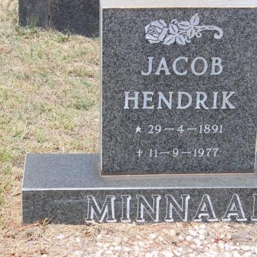 MINNAAR Jacob Hendrik 1891-1977