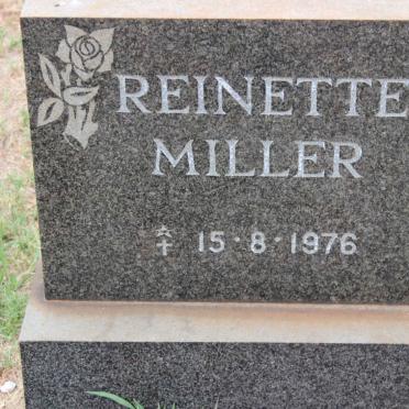 MILLER Reinette 1976-1976