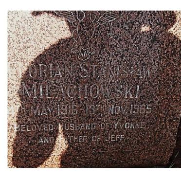 MILACHOWSKI Florian Stanislaw 1916-1965