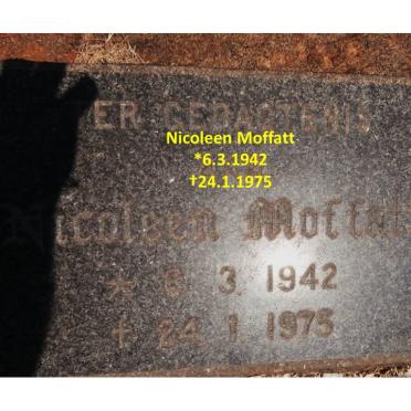 MOFFATT Nicoleen 1942-1973