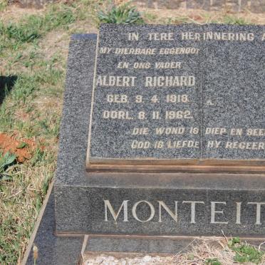 MONTEITH Albert Richard 1918-1962