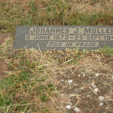 MULLER Johannes J. 1879-1948