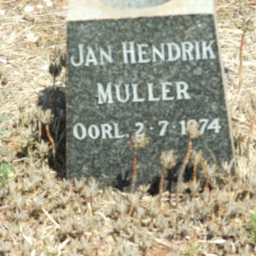 MULLER Jan Hendrik -1974